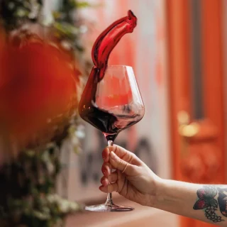 SETx6 COPA DE CRISTAL STOLZLE LAUSITZ QUATROPHIL VINO 708ml