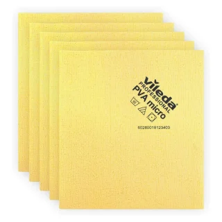 PACK X 5 PAÑO DE LIMPIEZA AMARILLO 38×35