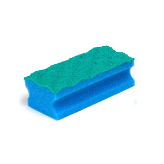 PACK X 2 ESPONJA DE LIMPIEZA AZUL 7×15