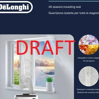 DeLonghi Junta tela para ventana aire acondicionado AS00007125
