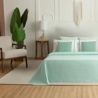Colchas de Cama Elegantes | Diseño Suave y Acolchado para Dormitorio – 100% Algodón | Disponible en Todas las Medidas  | Colcha Lax