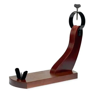 Jamonero de Madera y Acero Inoxidable - Pata Negra Huelva Buarfe