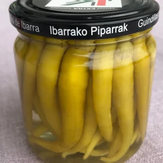 Guindillas de Ibarra Txumitxa. Eusko Label