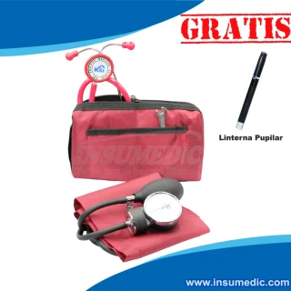 KIT TENSIOMETRO + ESTETOSCOPIO (2/CAMP) BORGOÑA – KI