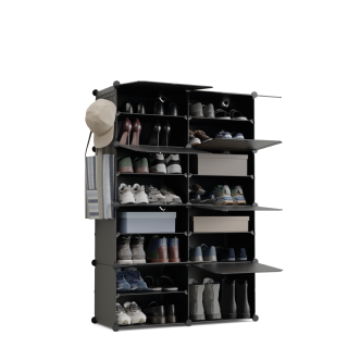 Zapatero modular Cube C8 Negro