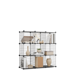 Estantería modular metálica Titán C9 Negra