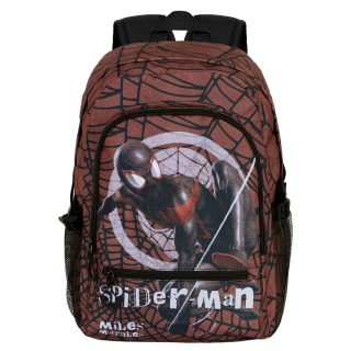 Spiderman Mochila para adolescente de color granate Fight Fan 2.0 Blackspider, ideal para fans de este super héroe.