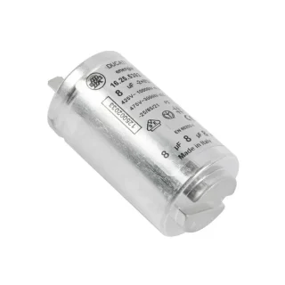 Condensador de 8uF para secadora de tambor. Electrolux, AEG 1250020334