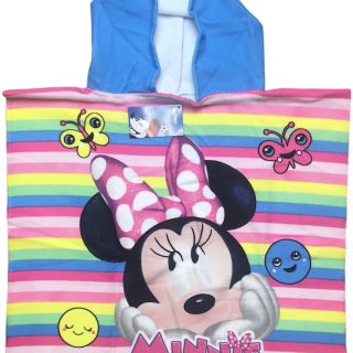 Minnie Mouse, Sumérgete en la Diversión del Baño con Nuestro Poncho Toalla. Suavidad, Estilo y Aventura en Cada Secado.