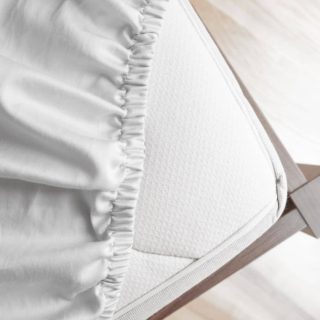 SABANA BAJERA Ajustable (alto 30cm) 100% Algodón Percal 200 hilos