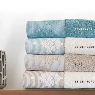 Toalla 100% Algodón - Suavidad premium y secado rápido - Serie Islas Cíes