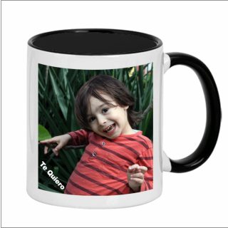 Taza personalizada con el asa e interior en color