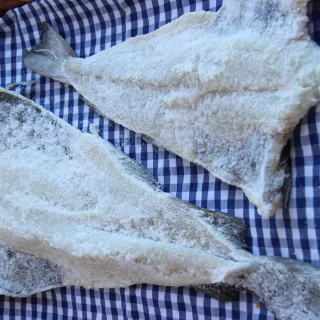 Bacalao hoja entera 2Kg aprox.