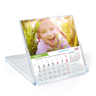 Calendario en caja de CD Mini