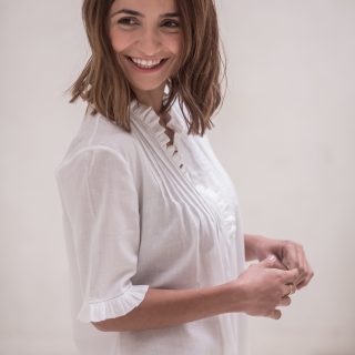 Camisón con volantes para mujer hecho a mano – Modelo Clavel