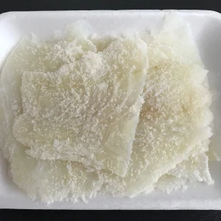 Bacalao para Carpaccio, cortado en láminas delgadas. Bandejas de 200 g aprox.