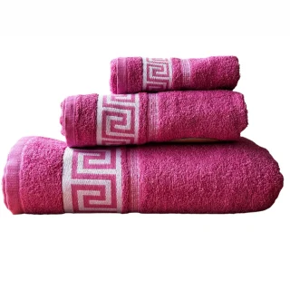 Juego toallas 3 piezas Grecia