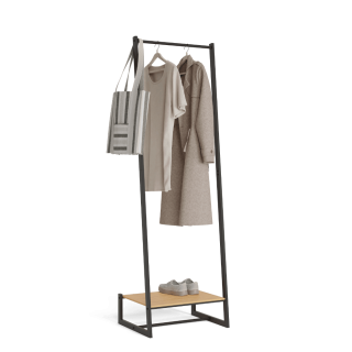 Perchero Burro Hangy One 20 Negro