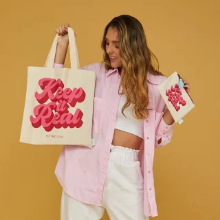 TOTE BAG KEEP IT REAL