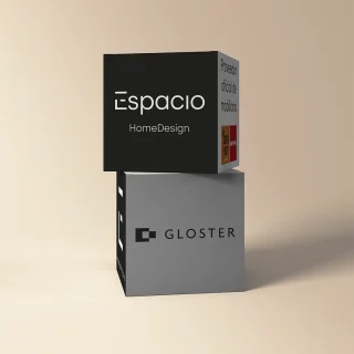 Cubo publicitario 32cmx32cmx32cm