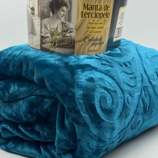 Manta Raschel Terciopelo – Nature 220x240cm