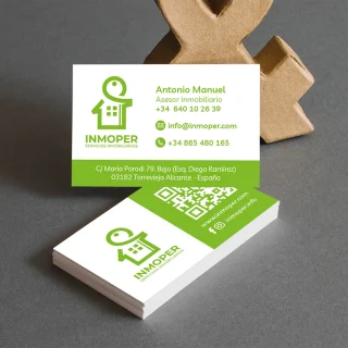 Tarjetas de Visita Clásica