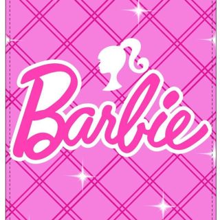 Barbie Toalla de microfibra para playa o piscina rosa 140*70 cm.