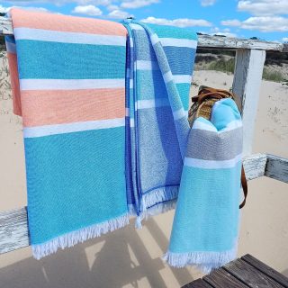 Fouta Paloma – Toalla de playa Algodón Reciclado