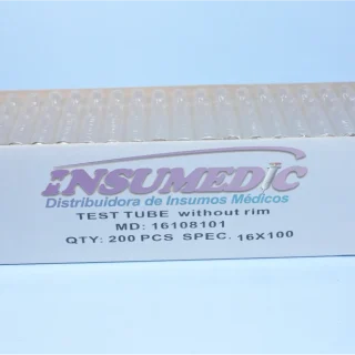 TUBO DE ENSAYO 16×100 – 250 UNIDS