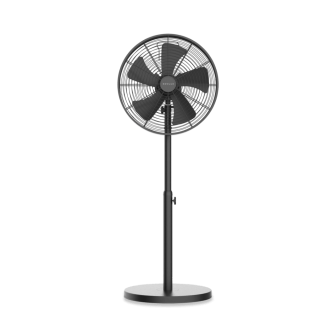 Ventilador de pie W1250 metal Negro
