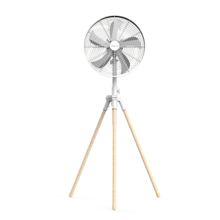 Ventilador de trípode W3050 Wood Blanco